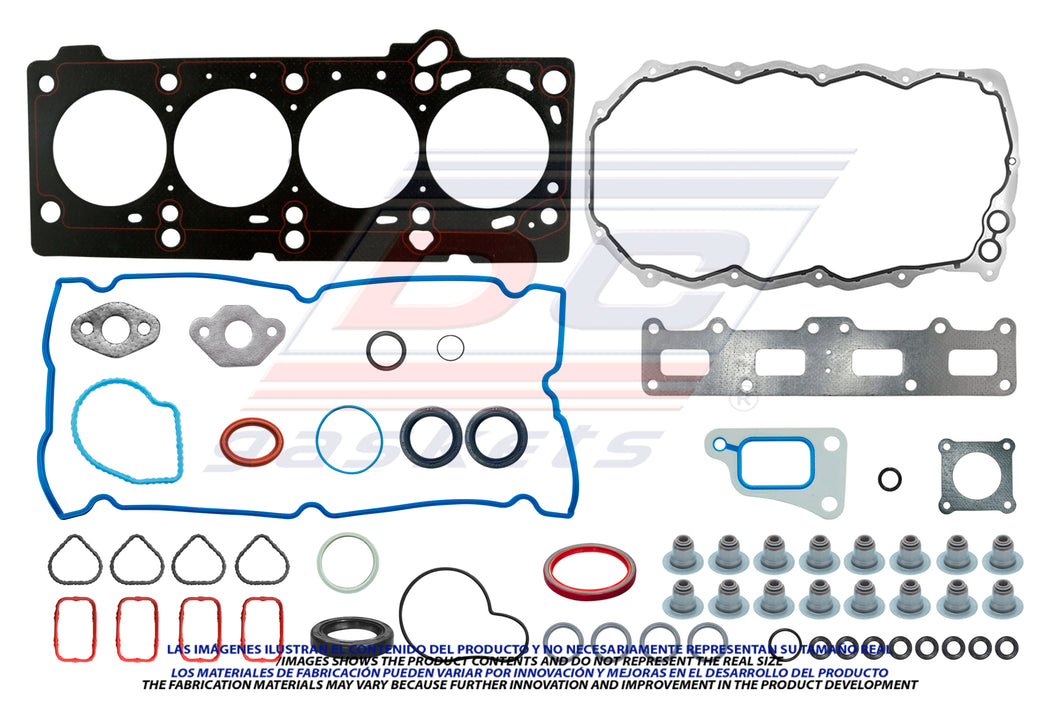 Juego De Empaques Chrysler Dodge Pt Crusier 2002-04