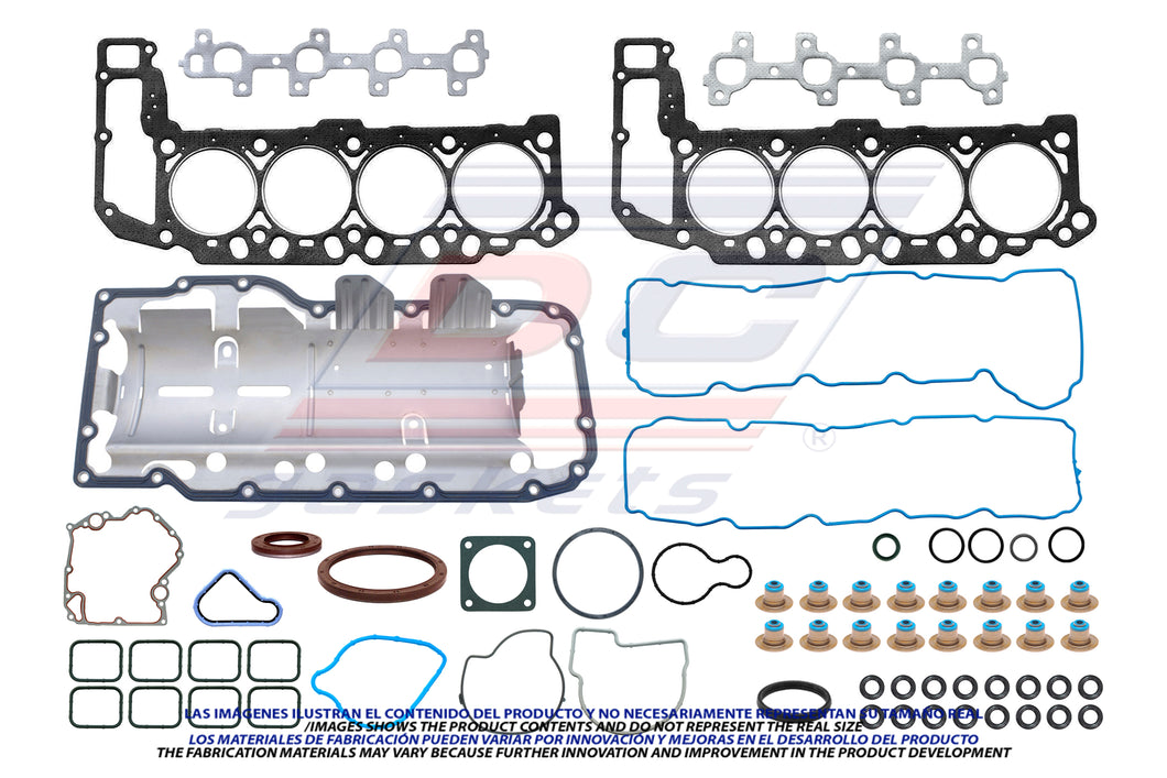 Juego de empaques CHRYSLER DODGE JEEP RAM GRAND CHEROKEE