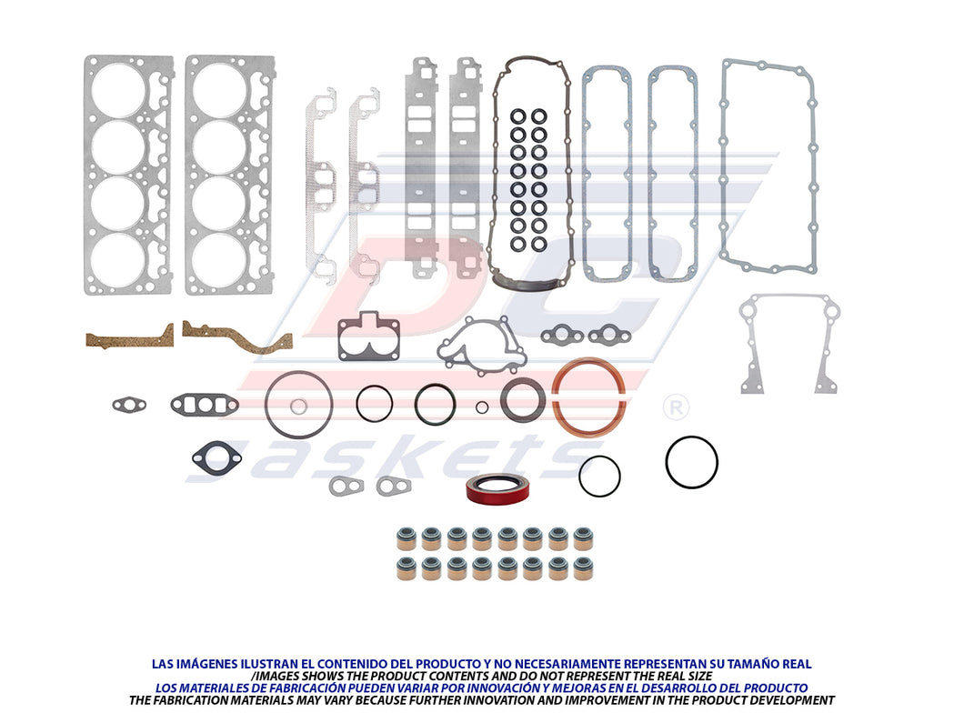 Juego de empaques CHRYSLER DODGE PICK-UP DURANGO CHEROKEE