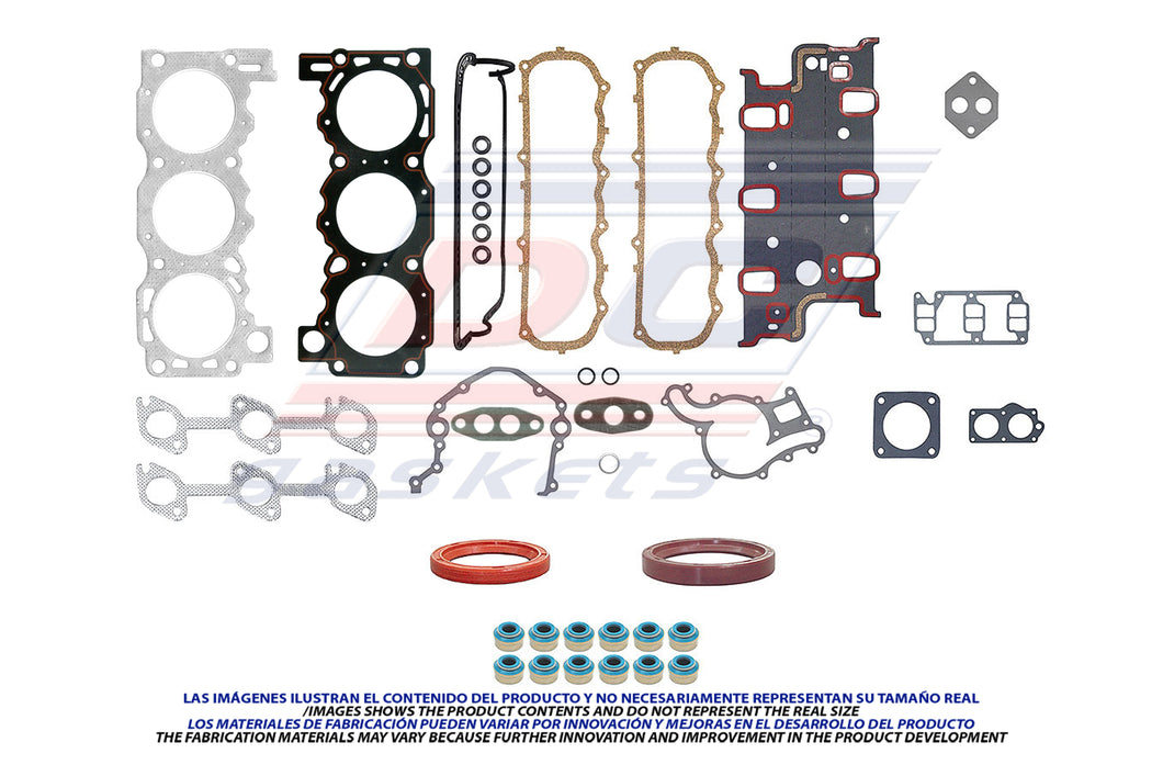 Juego de empaques FORD 177 BRONCO II RANGER SUPER SCORPIO