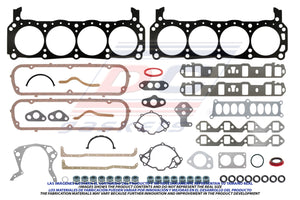 Juego de empaques FORD 351W CAMIONES F-350 MICROBUS 91/97