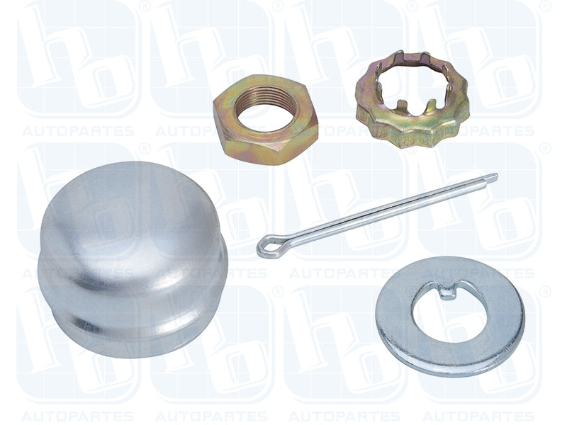 KIT DE SEGUROS Y TUERCA PARA RUEDA VW ATLANTIC GOLF JETTA