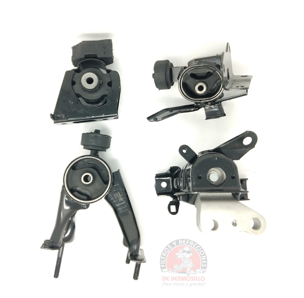 Kit 4 soportes toyota corolla 1.8 2009- 2013