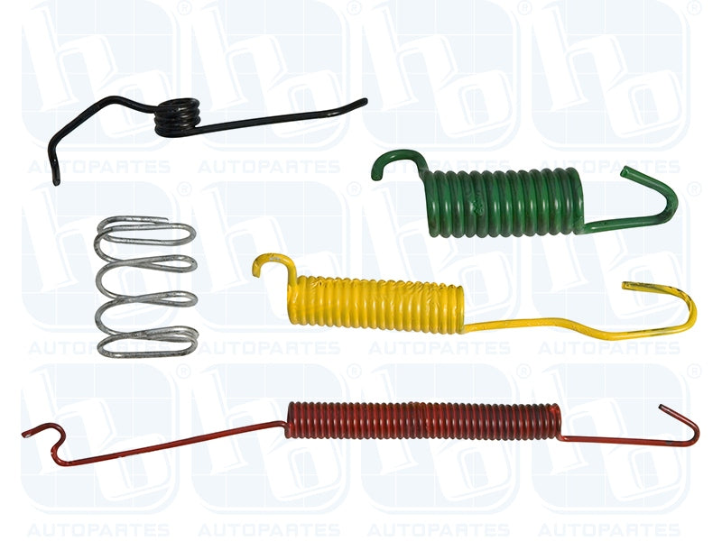 JUEGO DE RESORTES PARA BALATA  FORD PICK-UP RANGER N 98-00