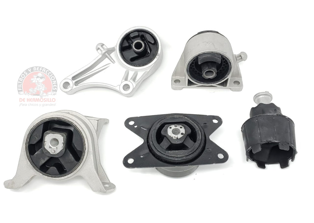 Kit 5 Soportes Motor/Trans Chevrolet Astra 2000-2009 1.8L