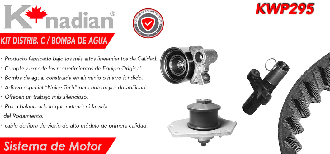 KIT DISTRIB. C/BOMBA DE AGUA CHRYSLER CONCORDE V6 3.2