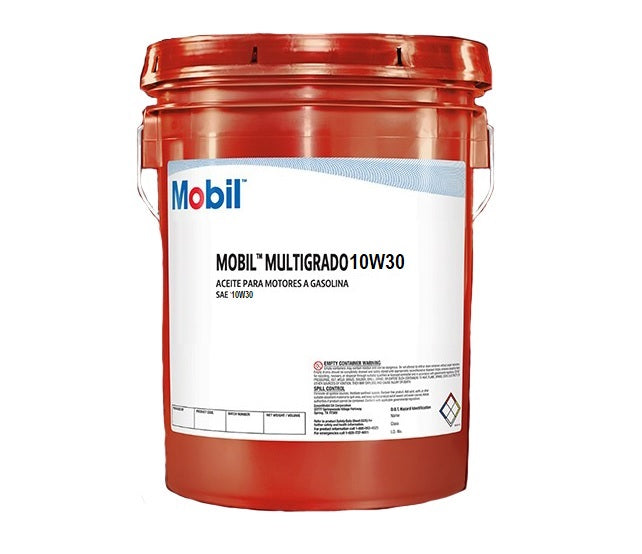 Aceite Mobil 10w30 Multigrado Cubeta Motores A Gasolina