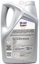 Cargar imagen en el visor de la galería, Aceite 5W30 Sintético 100% 5 lts Presentación Oficial Mobil