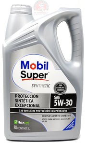 Aceite 5W30 Sintético 100% 5 lts Presentación Oficial Mobil