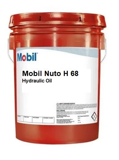 Cubeta Aceite Mobil Hidráulico Nuto 68 - 19lts