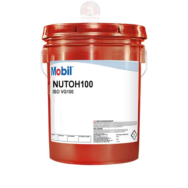 Cubeta Aceite Mobil Nuto H 100 - Iso Vg 100 19Lts