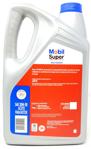Aceite Motor 20W50 Multigrado 5L Presentacion Oficial Mobil