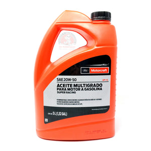 Aceite Motor 20W50 Multigrado 5 Lts Oficial Motorcraft