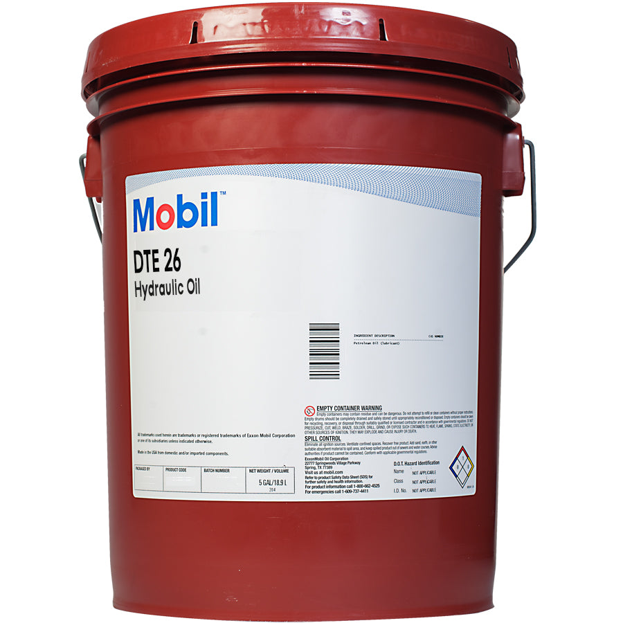 Cubeta Aceite Hidráulico Mobil Dte-26 Iso 68 19 Litros