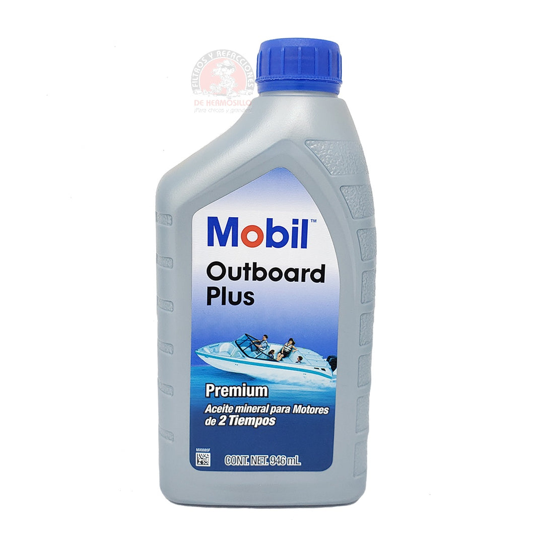 Aceite Motores De 2 Tiempos Outboard Premium 946Ml Mobil