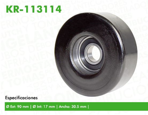 thumbnail image 2 of Belt Tensioner Assembly 38156 For Chevrolet Tracker & Suzuki Models | Replaces OEM 1754077E00, 89267 2 of 5