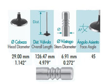 Cargar imagen en el visor de la galería, Valvula escape 300 AVENGER CHARGER CIRRUS MAGNUM SEBRING