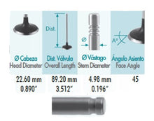 Cargar imagen en el visor de la galería, VALVULA ESCAPE TOYOTA YARIS L4 1.3L 2SZFE DOHC 16V (04-05)