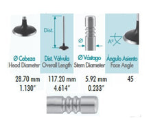 Cargar imagen en el visor de la galería, Valvula escape NEON, STRATUS L4 2.0L SOHC 16V (01-06)