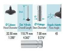 Cargar imagen en el visor de la galería, VALVULA ESCAPE RENAULT TRAFIC L4 1.9L SOHC 8V (07-11).