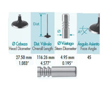 Cargar imagen en el visor de la galería, Valvula escape 1.6L AVEO SONIC PONTIAC G3