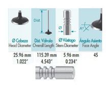 Cargar imagen en el visor de la galería, VALVULA ESCAPE CONTOUR MONDEO MYSTIQUE