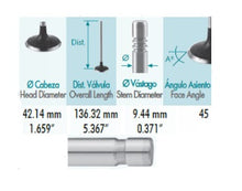 Cargar imagen en el visor de la galería, Valvula escape KODIAK 7.0L 16V (69-98) - PICKUP 6.0L (66-97)