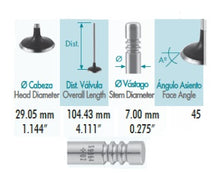 Cargar imagen en el visor de la galería, VALVULA ESCAPE FIESTA KA L4 1.3L OHV 8V (98-02) HCS ENDURA.