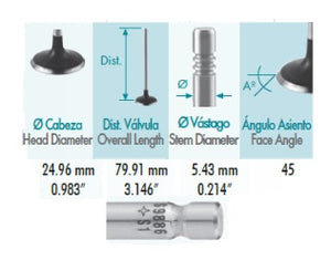 VALVULA ESCAPE TRACKER SUZUKI ESTEEM SIDEKICK VITARA X-90