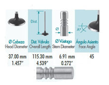 Cargar imagen en el visor de la galería, Valvula escape ASPEN DURANGO NITRO RAM LIBERTY NITRO