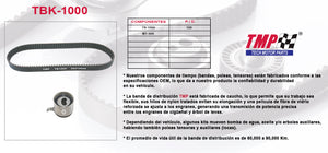 KIT DISTRIBUCION PONTIAC MATIZ G2 L4 1.0 (03-10)