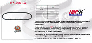 KIT DISTRIBUCION TORNADO CORSA PALIO STRADA