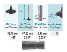 Cargar imagen en el visor de la galería, Valvula admision  ALTIMA FRONTIER ROGUE SENTRA URVAN X-TRAIL