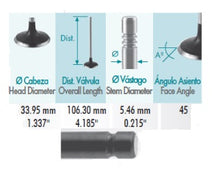 Cargar imagen en el visor de la galería, Valvula admision NISSAN CUBE TIIDA VERSA SENTRA