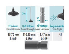 Cargar imagen en el visor de la galería, Valvula admision PONTIAC MATIZ G2 1.0L