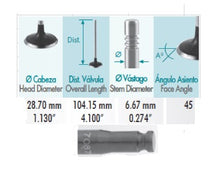 Cargar imagen en el visor de la galería, VALVULA ADMISION MERCEDES BENZ SPRINTER DIESEL