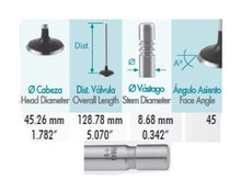 Cargar imagen en el visor de la galería, VALVULA ADMISION CROWN VICTORIA E-150 GALAXIE LTD MUSTANG