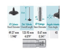 Cargar imagen en el visor de la galería, Valvula admision CAMARO CHEVY IMPALA CARLO PICKUP PICKUP