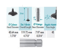 Cargar imagen en el visor de la galería, Valvula admision  MALIBU V6 3.1L OHV 12V (97-06)