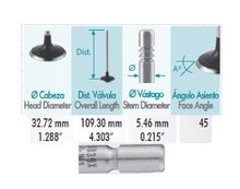 Cargar imagen en el visor de la galería, Valvula admision APRIO PLATINA CLIO STEPWAY SANDERO LOGAN