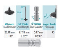 Cargar imagen en el visor de la galería, VALVULA ADMISION FIESTA L4 1.4L DOHC 16V (98-00) ZETEC