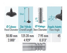 Cargar imagen en el visor de la galería, Valvula admision HEMI 300 ASPEN CHARGER DURANGO RAM