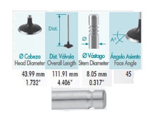 Cargar imagen en el visor de la galería, Valvula admision MAZDA 626 L4 2.0L SOHC B2000 B2200