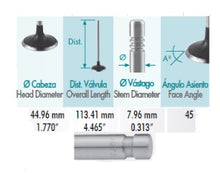 Cargar imagen en el visor de la galería, Valvula admision TOYOTA 2.4L 4RUNNER CELICA CORONA PICKUP