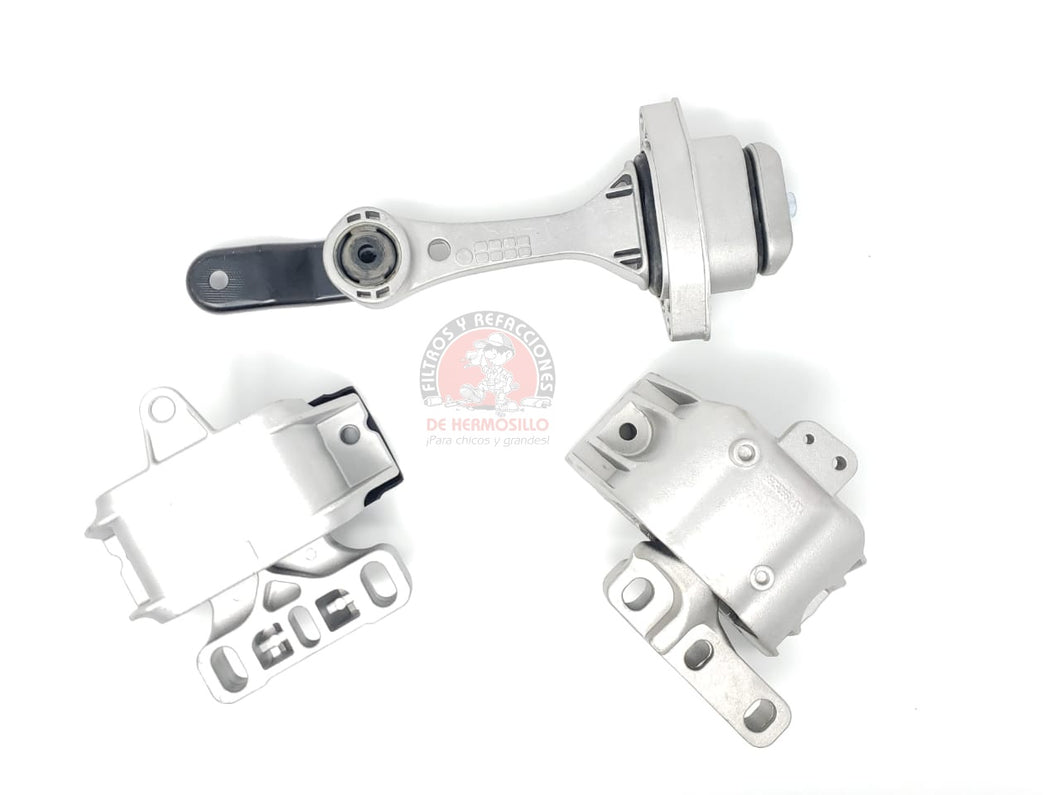 Kit 3 Soportes Motor/trans Volkswagen Derby 2001-2009